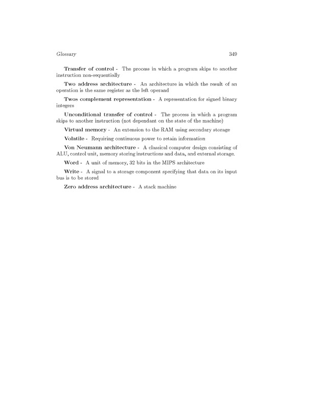 Computer Organization with MIPS - Page 349